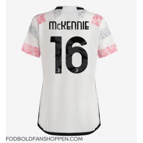 Juventus Weston McKennie #16 Udebanetrøje Dame 2023-24 Kortærmet